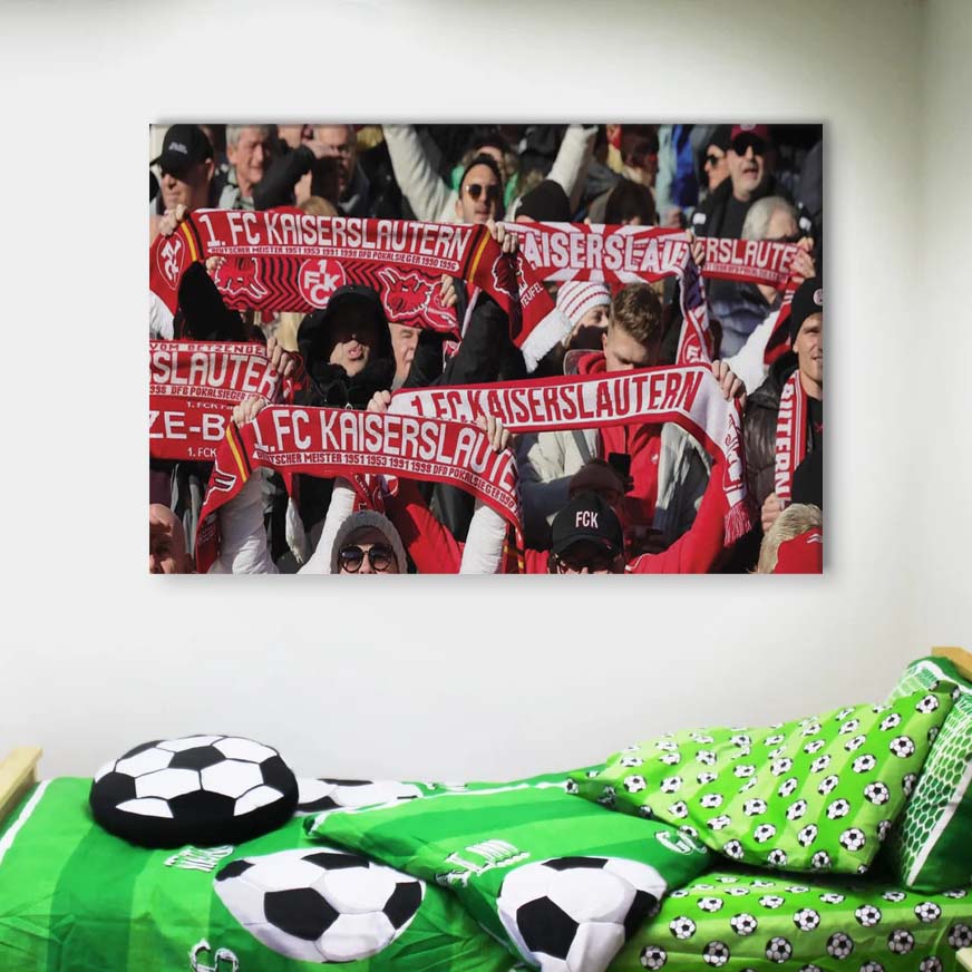 1. FC Kaiserslautern 1FCK Fans 02 Leinwandbilder – Bild 4
