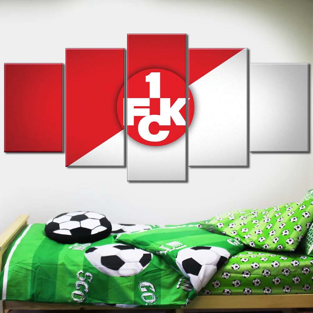 1. FC Kaiserslautern 1FCK Rot-Weiß Leinwandbilder – Bild 2