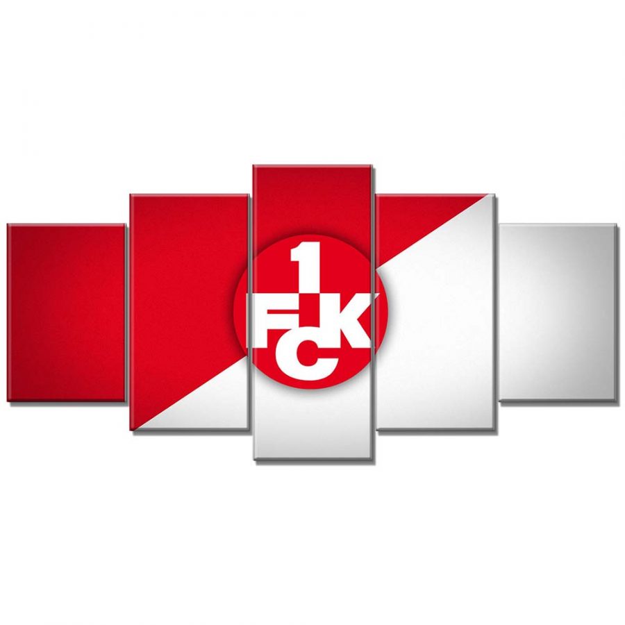 1. FC Kaiserslautern 1FCK Rot-Weiß Leinwandbilder – Bild 6