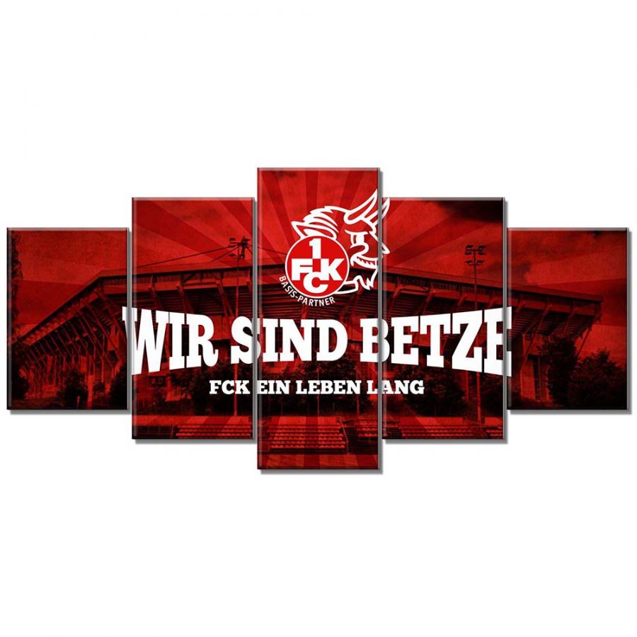 1. FC Kaiserslautern 1FCK Wir sind Betze Leinwandbilder – Bild 6