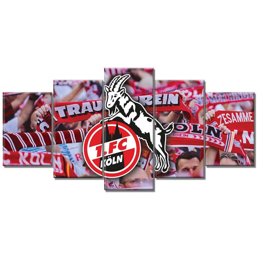 1. FC Köln Fans Sport KOE Leinwandbilder – Bild 6