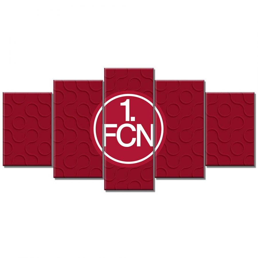 1. FC Nürnberg Roter Hintergrund FCN Leinwandbilder – Bild 6