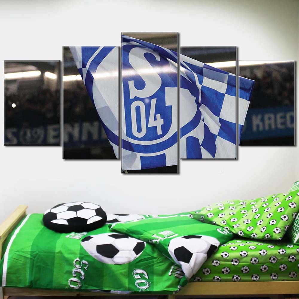 FC Schalke 04 Fans 02 S04 Leinwandbilder – Bild 2