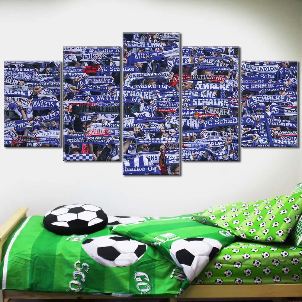 FC Schalke 04 Fans 03 S04 Leinwandbilder – Bild 2