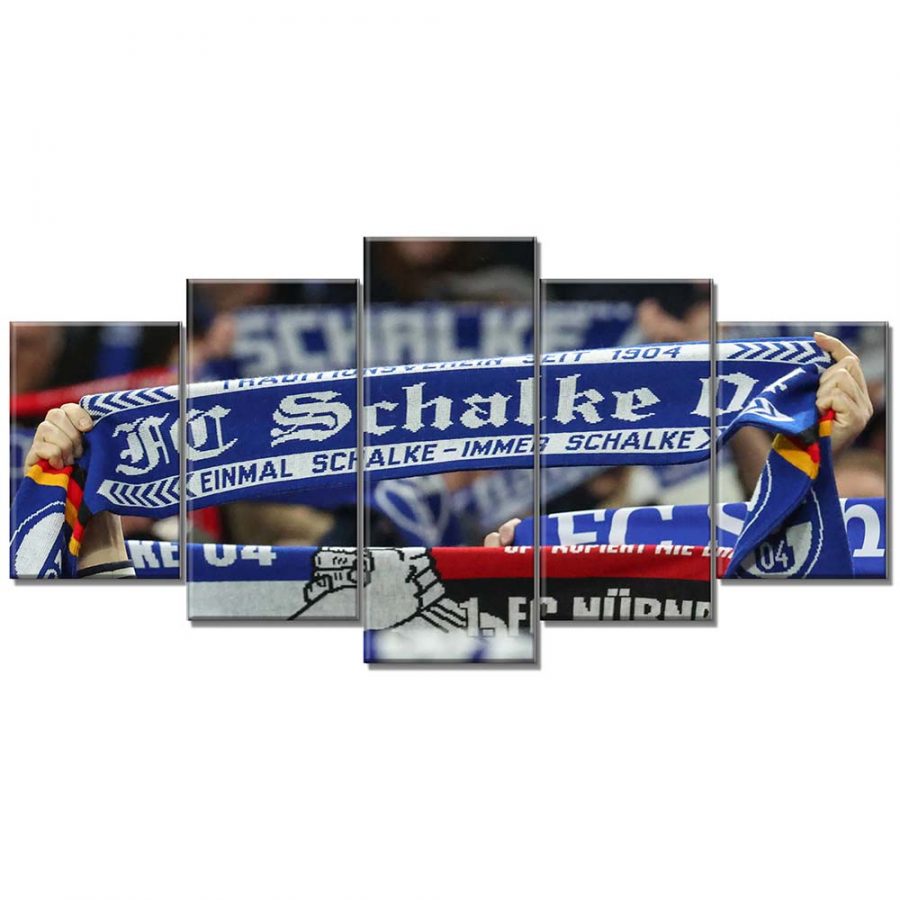 FC Schalke 04 Fans 05 S04 Leinwandbilder – Bild 6