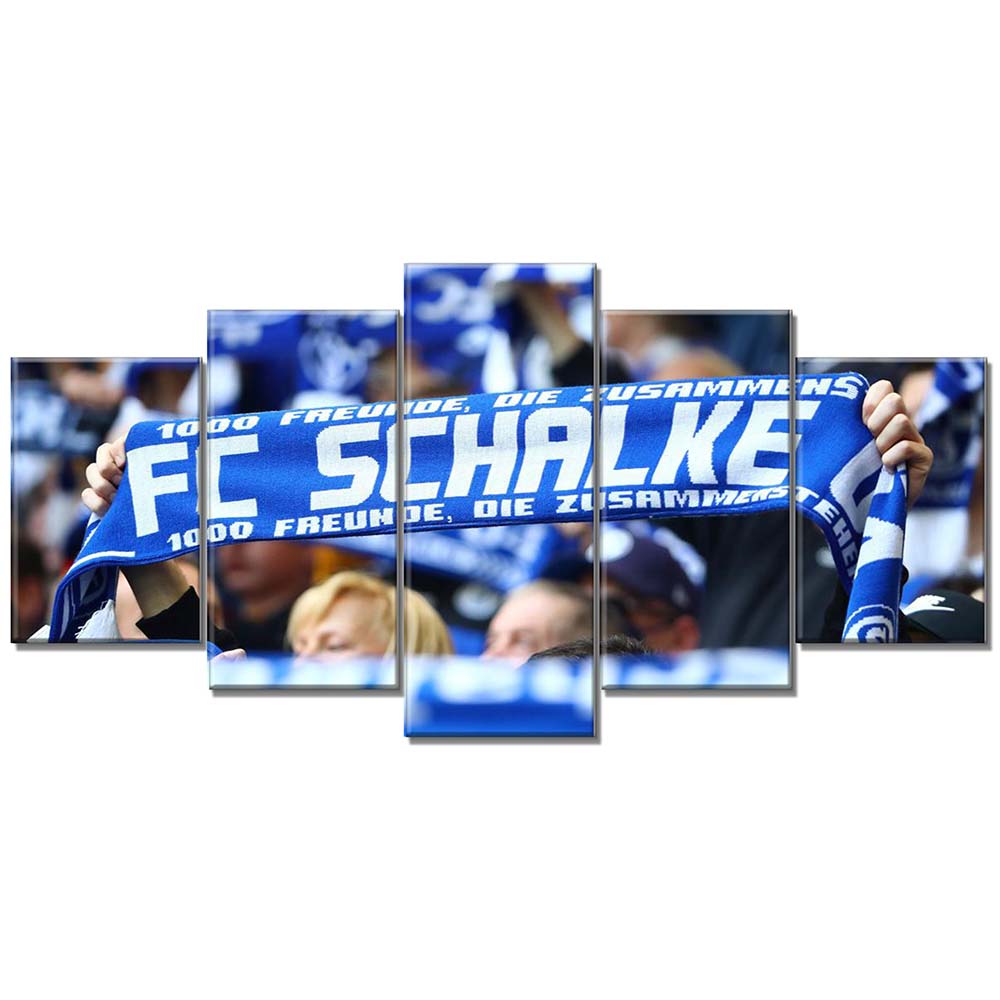 FC Schalke 04 Fans 07 S04 Leinwandbilder