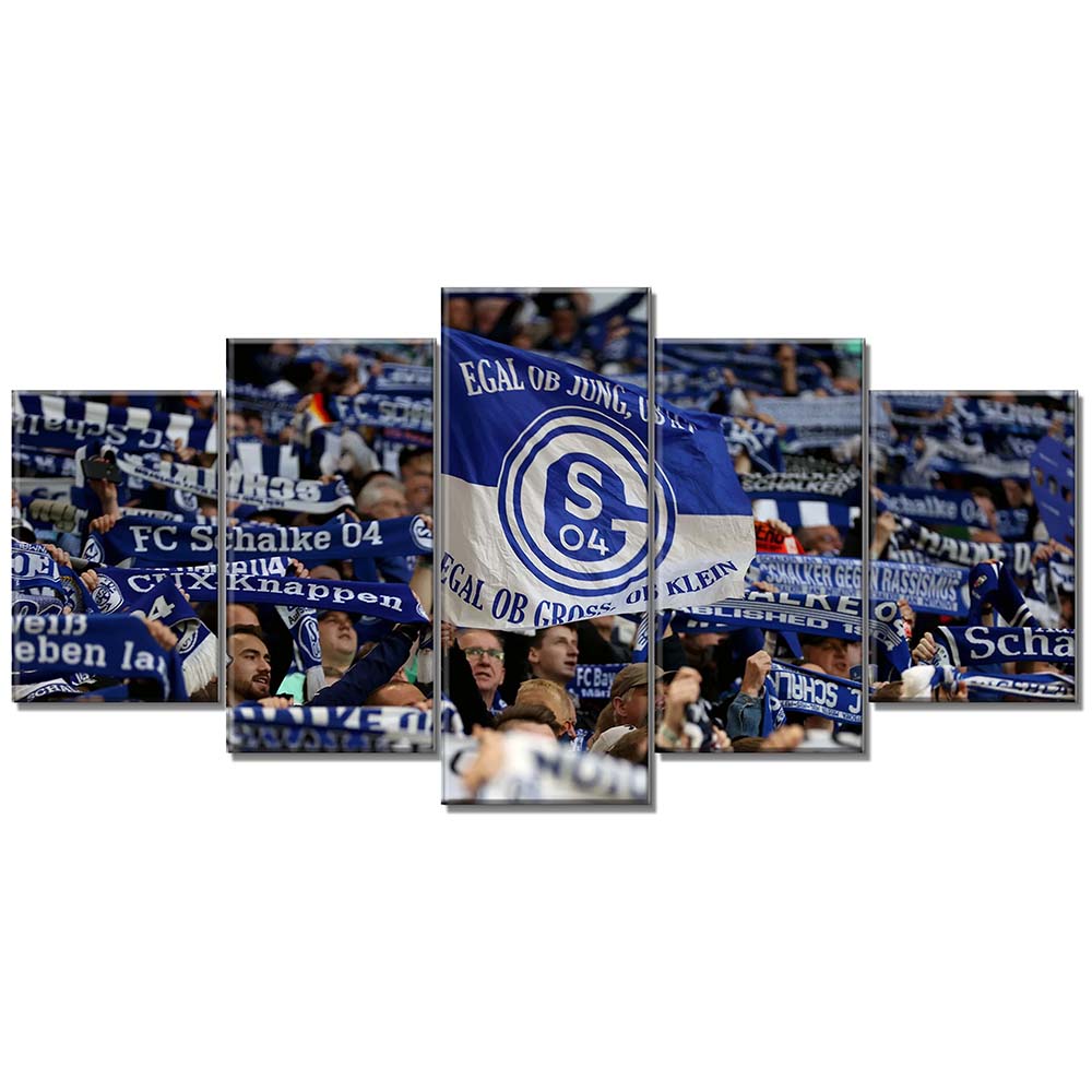 FC Schalke 04 Fans S04 Leinwandbilder