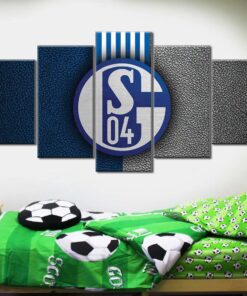 Alternative view of FC Schalke 04 S0403 S04 Leinwandbilder