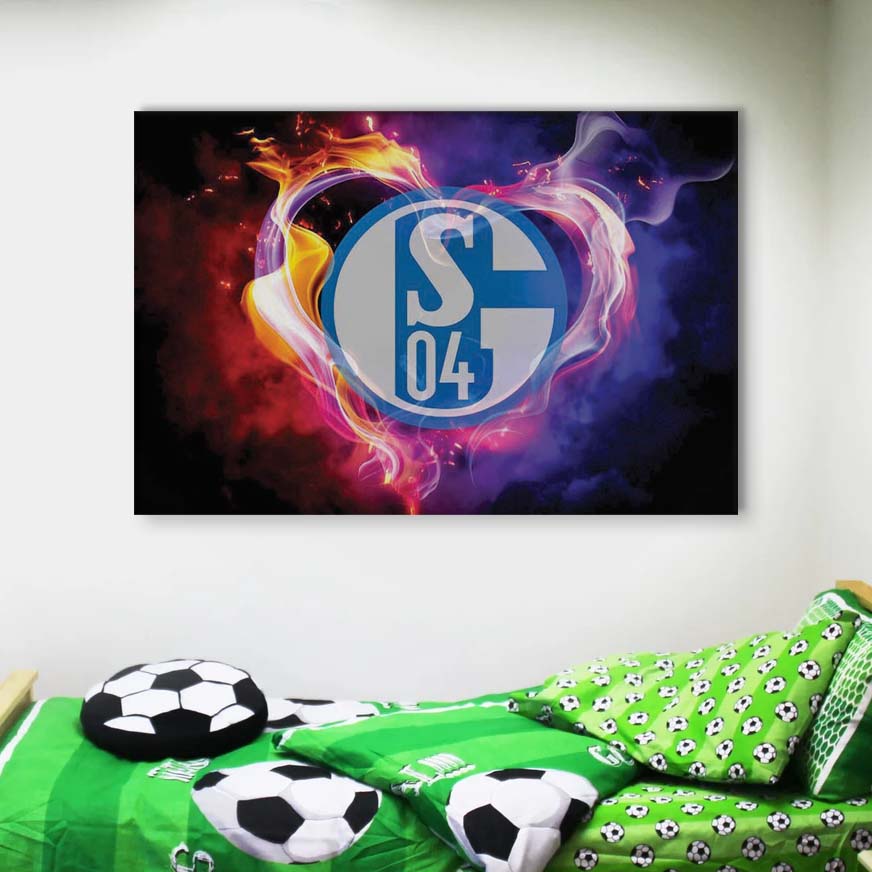 FC Schalke 04 S0411 S04 Leinwandbilder – Bild 4
