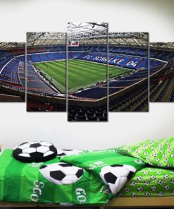 Alternative view of FC Schalke 04 Veltins-Arena Stadion 02 S04 Leinwandbilder