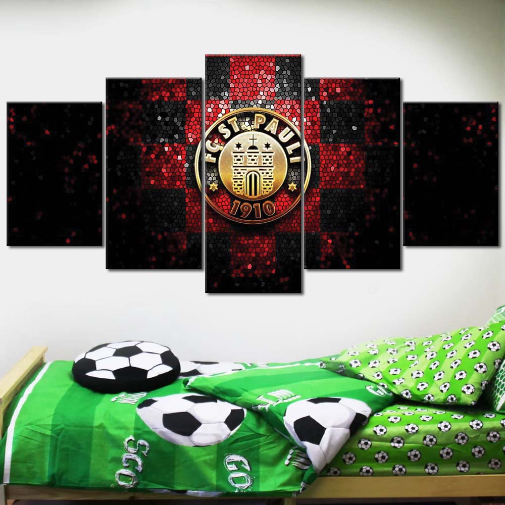 FC St. Pauli 02 FCSP Leinwandbilder – Bild 2