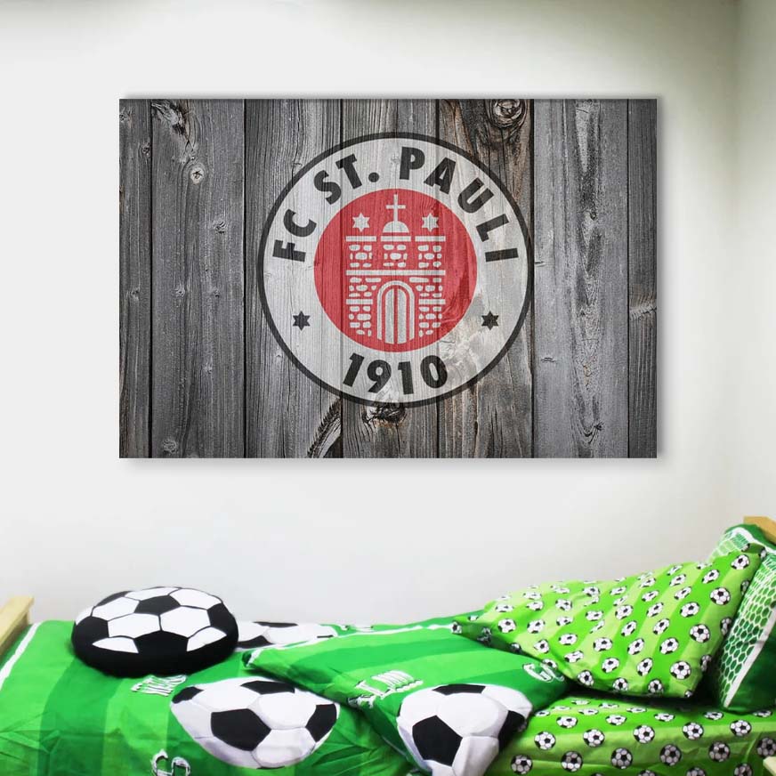 FC St. Pauli 13 FCSP Leinwandbilder – Bild 4
