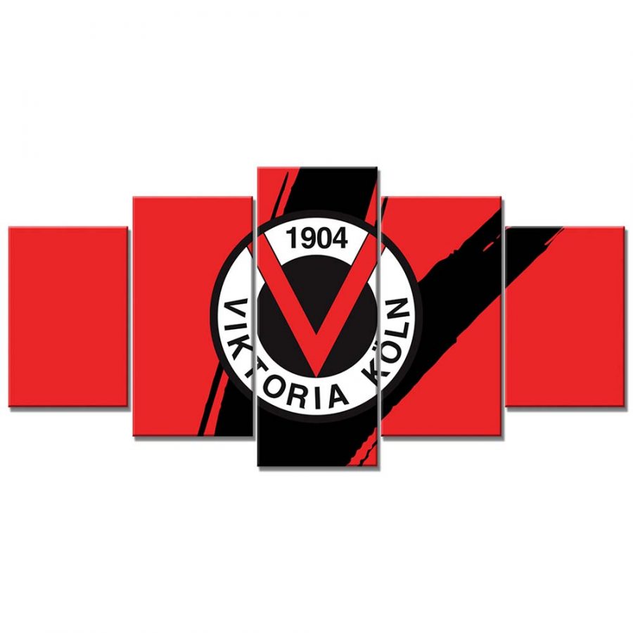 FC Viktoria Köln Roter Hintergrund 01 Leinwandbilder – Bild 6