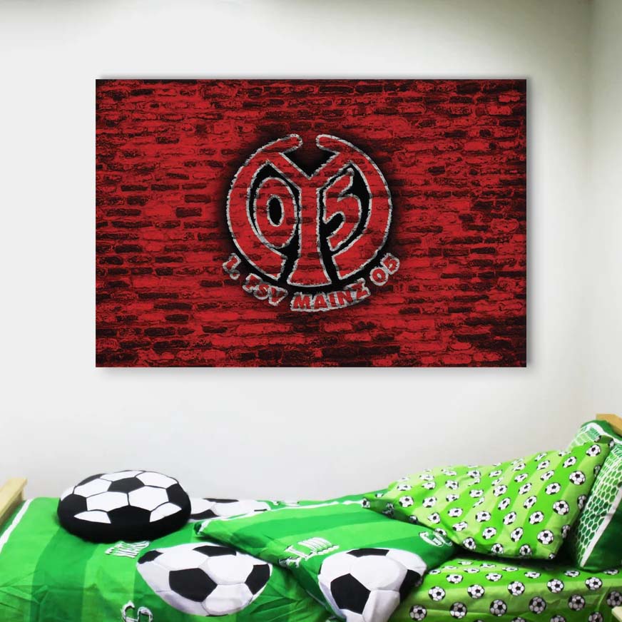 FSV Mainz 05 Fußballclub M07 M05 Leinwandbilder – Bild 4