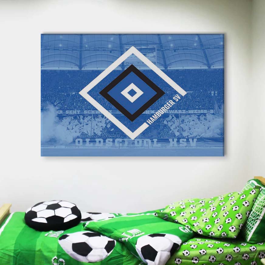Hamburger SV HSV 06 HSV Leinwandbilder – Bild 4