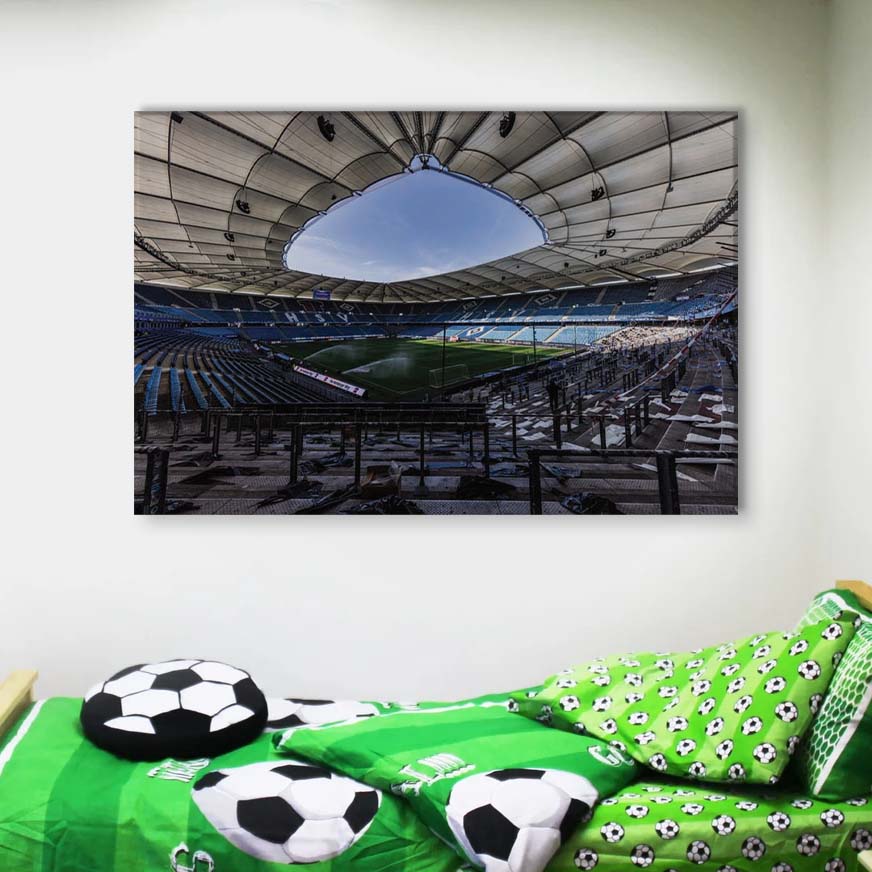 Hamburger SV HSV Volksparkstadion 02 HSV Leinwandbilder – Bild 4