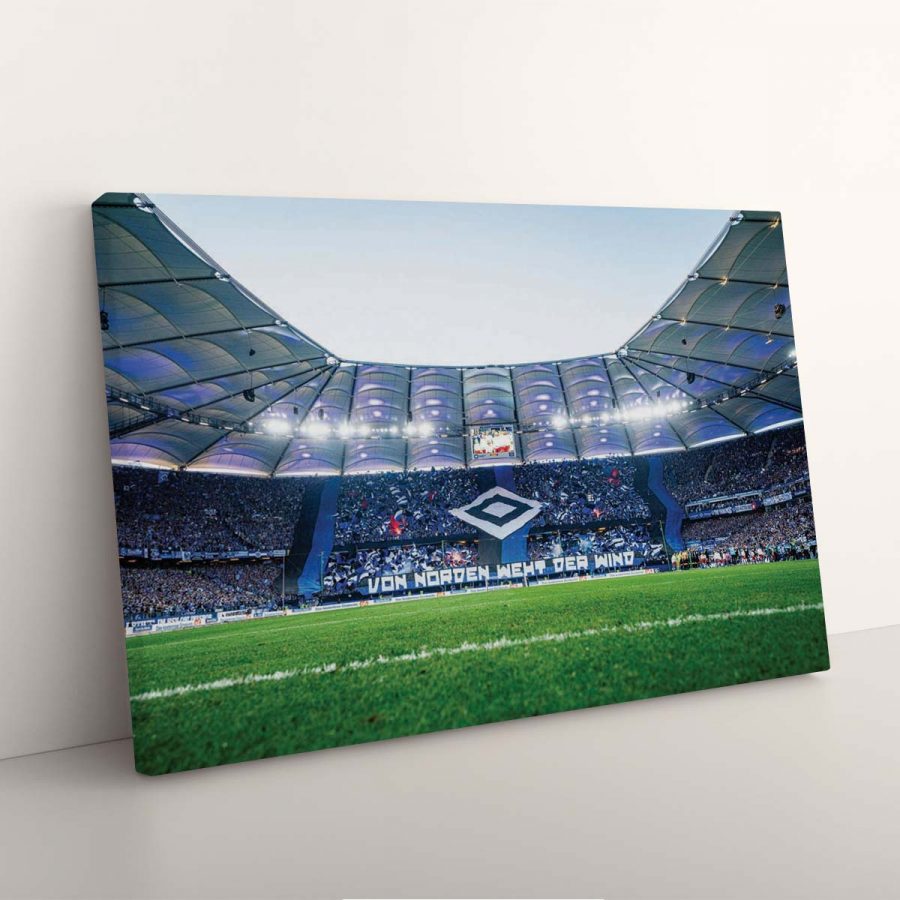 Hamburger SV HSV Volksparkstadion 05 HSV Leinwandbilder – Bild 7