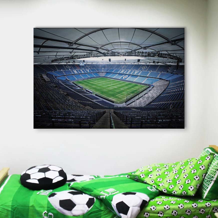 Hamburger SV HSV Volksparkstadion 06 HSV Leinwandbilder – Bild 4