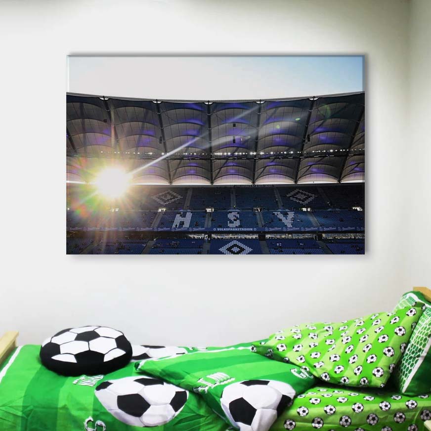 Hamburger SV HSV Volksparkstadion 08 HSV Leinwandbilder – Bild 4