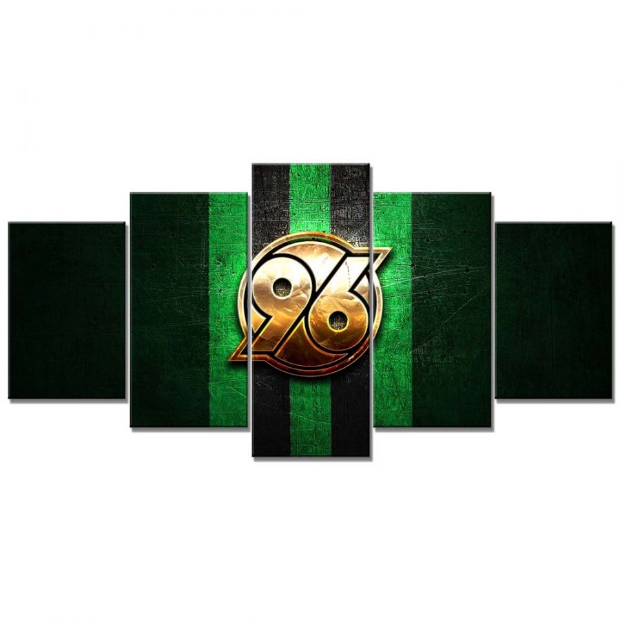 Hannover 96 Grünes Metall Leinwandbilder – Bild 6