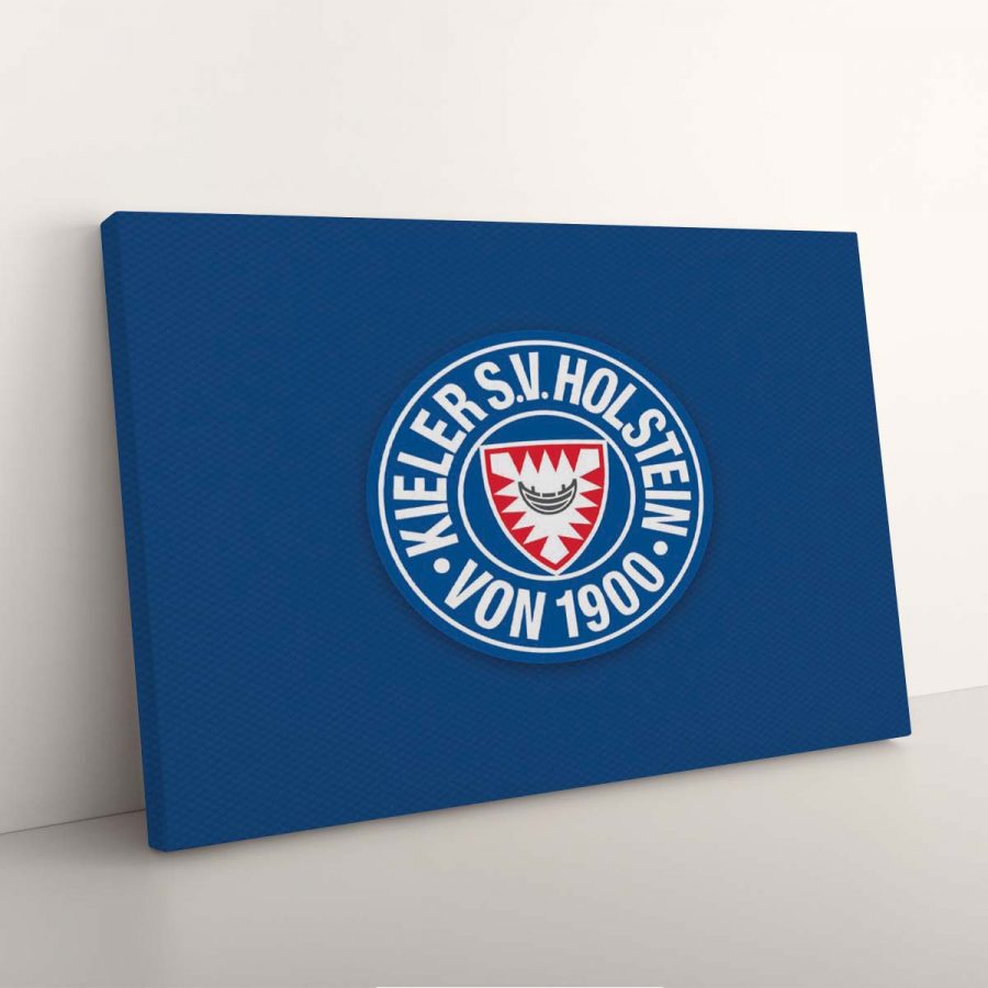 Holstein Kiel FC Kieler SV Holstein 1900 Blauer Hintergrund 11 Leinwandbilder – Bild 7