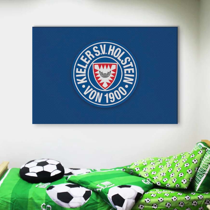 Holstein Kiel FC Kieler SV Holstein 1900 Blauer Hintergrund 11 Leinwandbilder – Bild 4