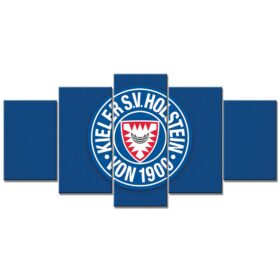 Holstein Kiel FC Kieler SV Holstein 1900 Blauer Hintergrund 11 Leinwandbilder