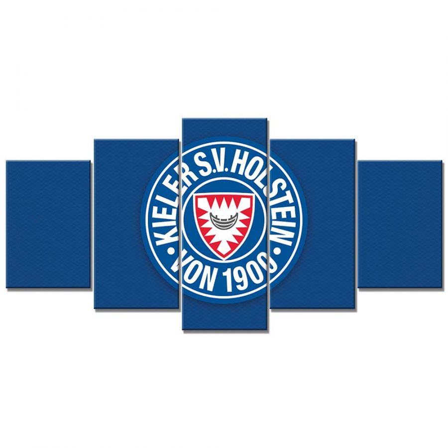 Holstein Kiel FC Kieler SV Holstein 1900 Blauer Hintergrund 11 Leinwandbilder – Bild 6