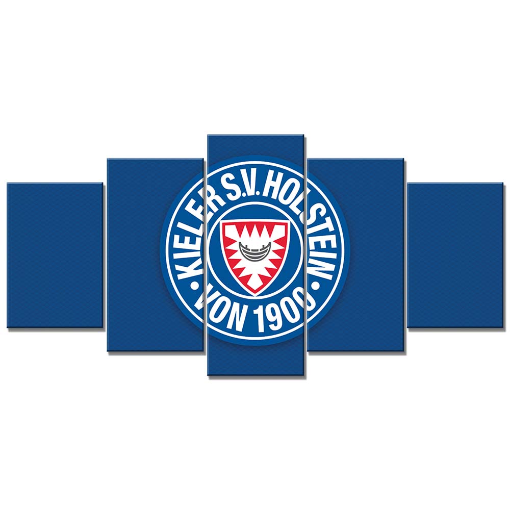 Holstein Kiel FC Kieler SV Holstein 1900 Blauer Hintergrund 11 Leinwandbilder