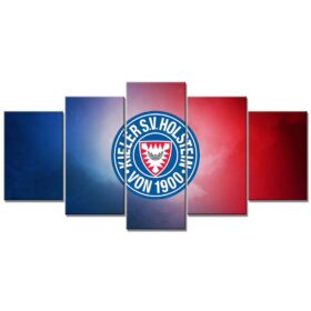 Holstein Kiel FC Kieler SV Holstein 1900 Rot-Blau 05 Leinwandbilder