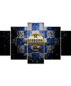 SC Paderborn 07 e.V. Rauten-Stil SCP Leinwandbilder