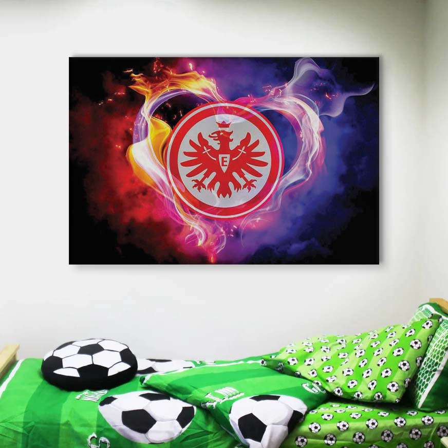 Eintracht Frankfurt Fußballclub FC16 SGE Leinwandbilder – Bild 4