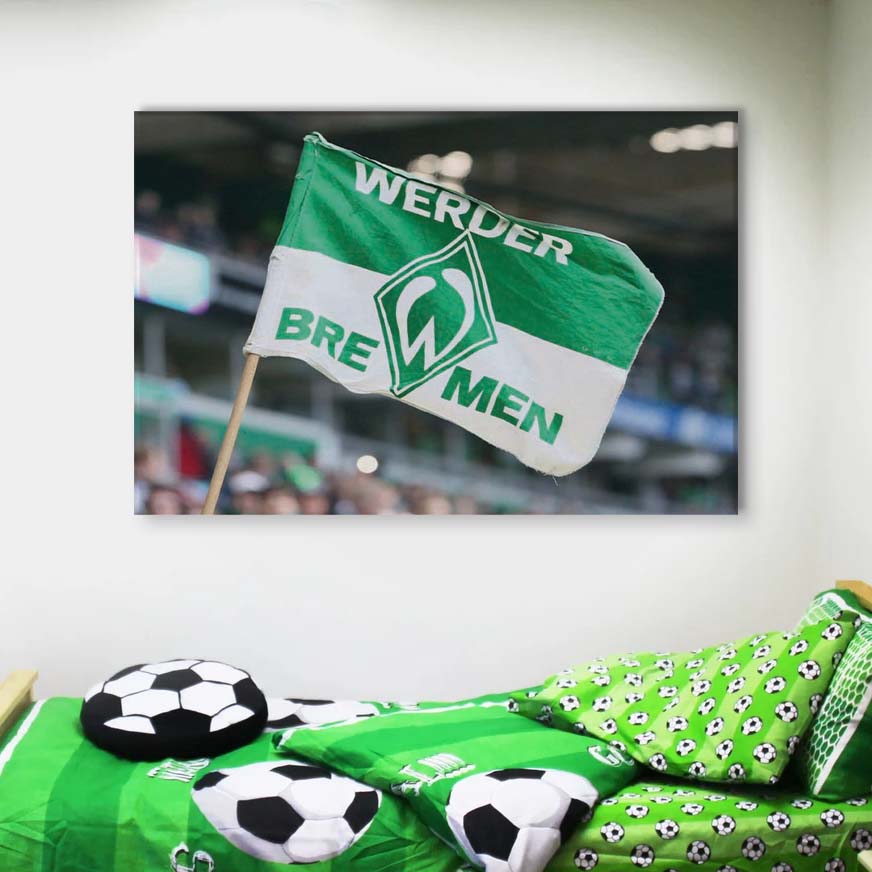 SV Werder Bremen Fans 02 SVW Leinwandbilder – Bild 4