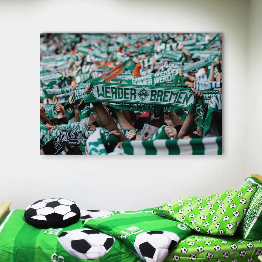 SV Werder Bremen Fans SVW Leinwandbilder – Bild 4