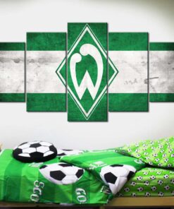 Alternative view of SV Werder Bremen SVW01 SVW Leinwandbilder