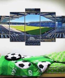 Alternative view of SchücoArena Stadion Alm DSC Arminia Bielefeld 3 Leinwandbilder