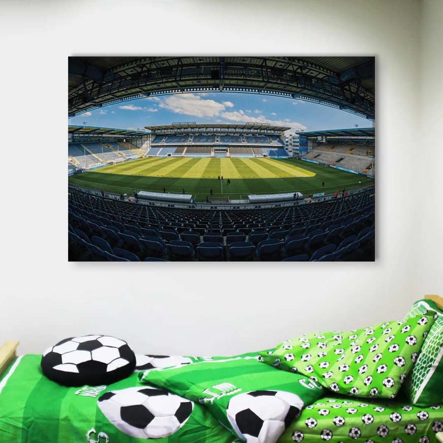 SchücoArena Stadion Alm DSC Arminia Bielefeld 4 Leinwandbilder – Bild 4