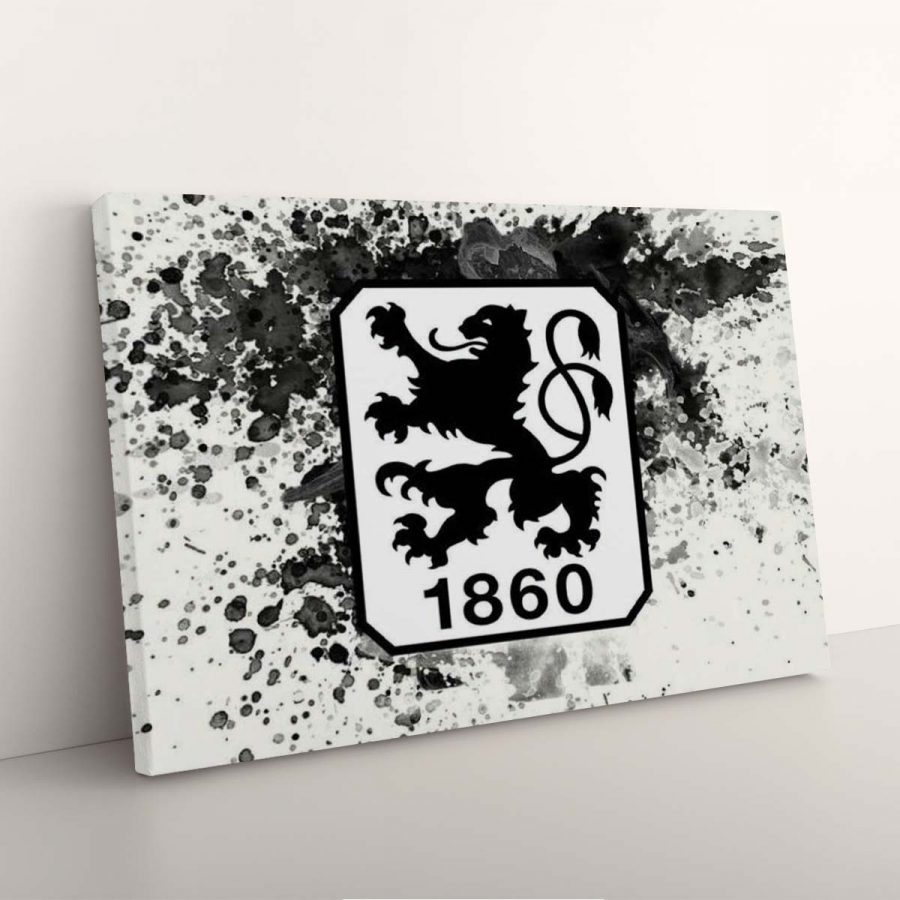 TSV 1860 München Schmutziger Hintergrund TSV Leinwandbilder – Bild 7