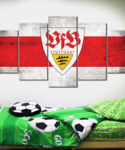 Alternative view of VfB Stuttgart Fußballclub 09 VFB Leinwandbilder