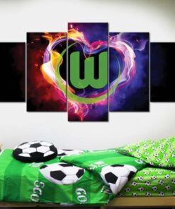 Alternative view of VfL Wolfsburg WOB13 Leinwandbilder