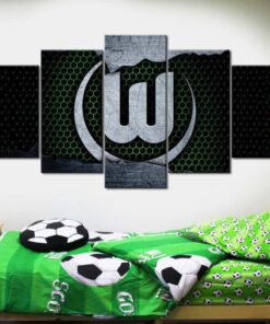 Alternative view of VfL Wolfsburg WOB15 Leinwandbilder