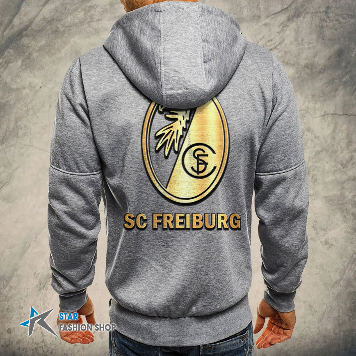 SC Freiburg II Kapuzensweatjacke – Bild 7