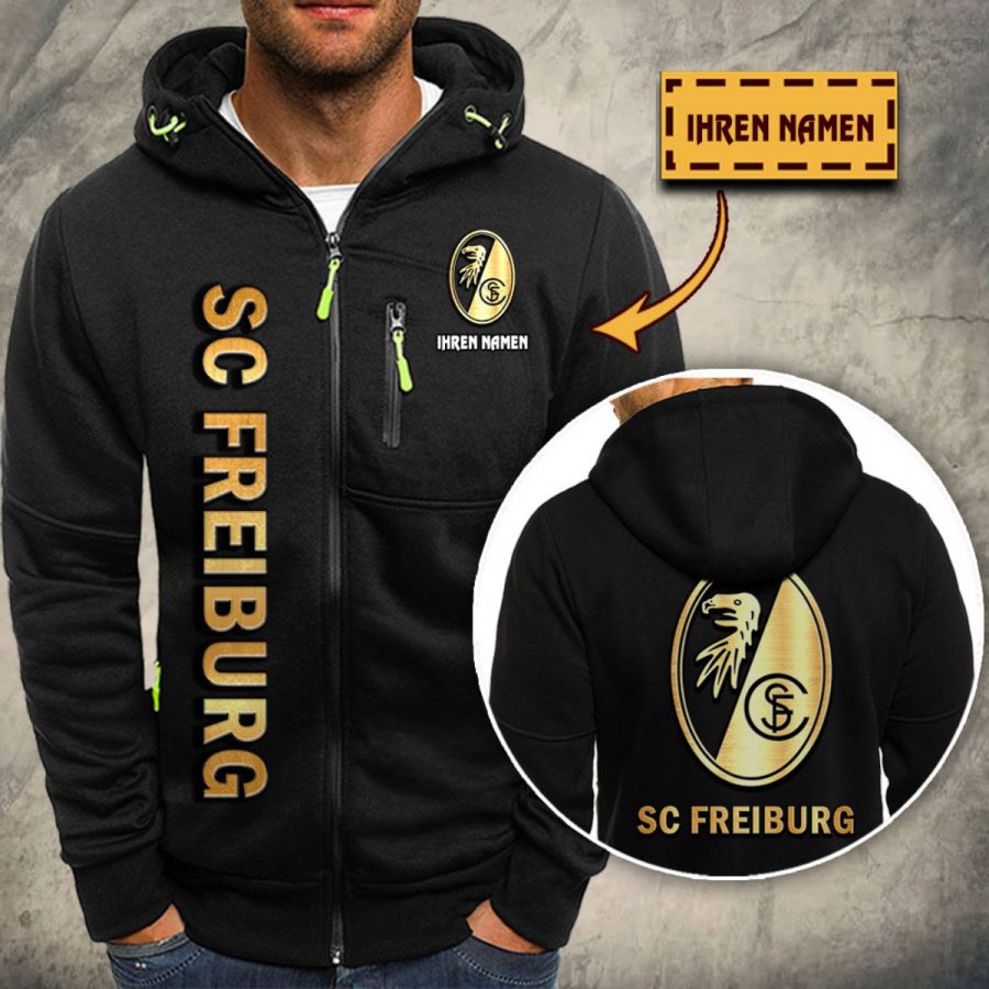 SC Freiburg II Kapuzensweatjacke – Bild 8