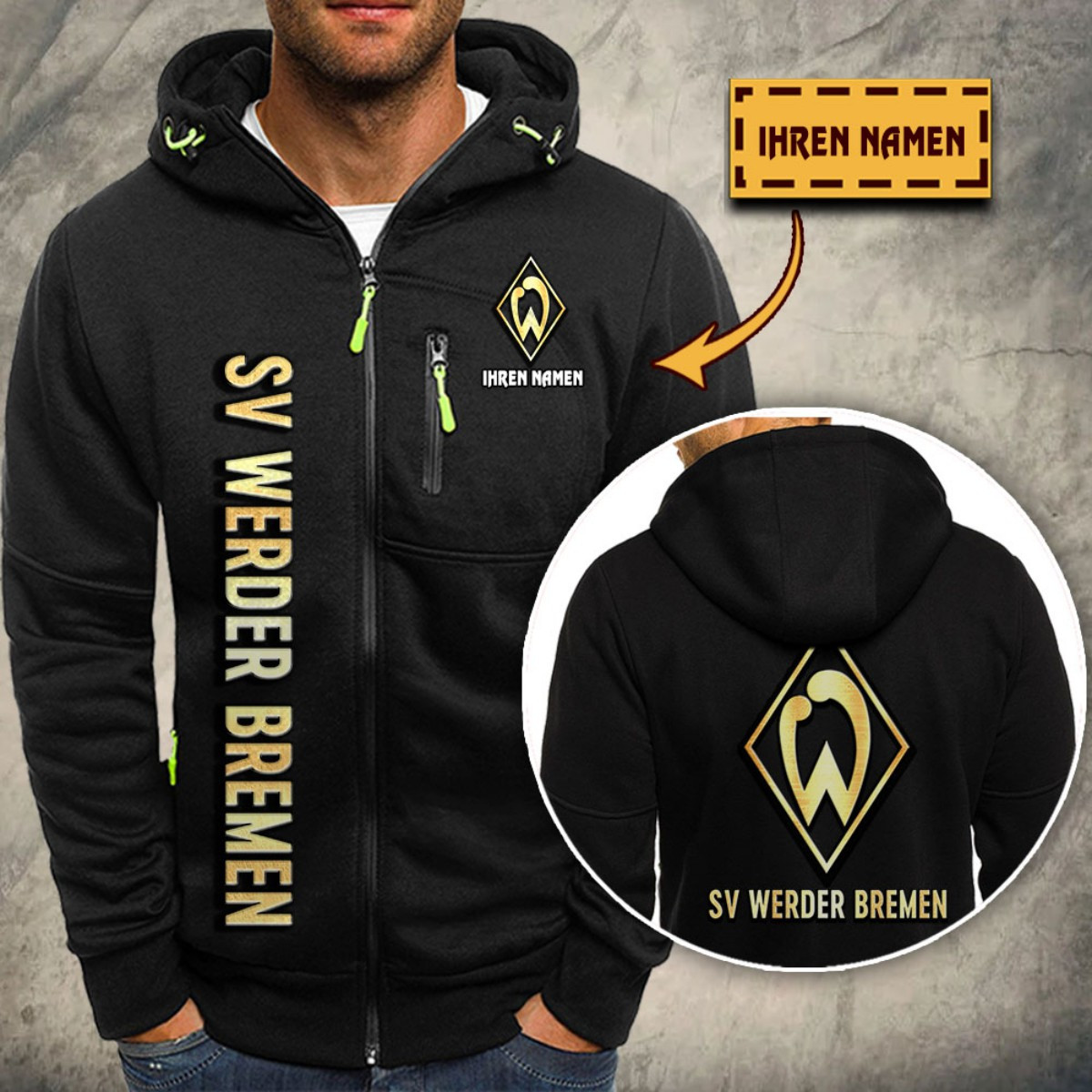 Werder Bremen Kapuzensweatjacke