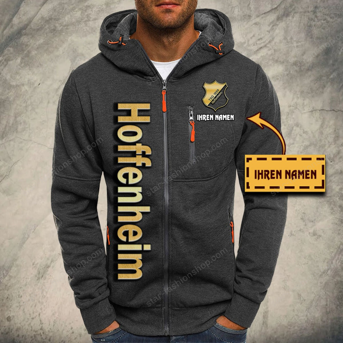 TSG Hoffenheim Kapuzensweatjacke – Bild 4
