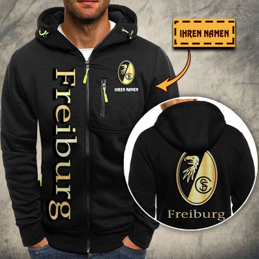 SC Freiburg Kapuzensweatjacke – Bild 8