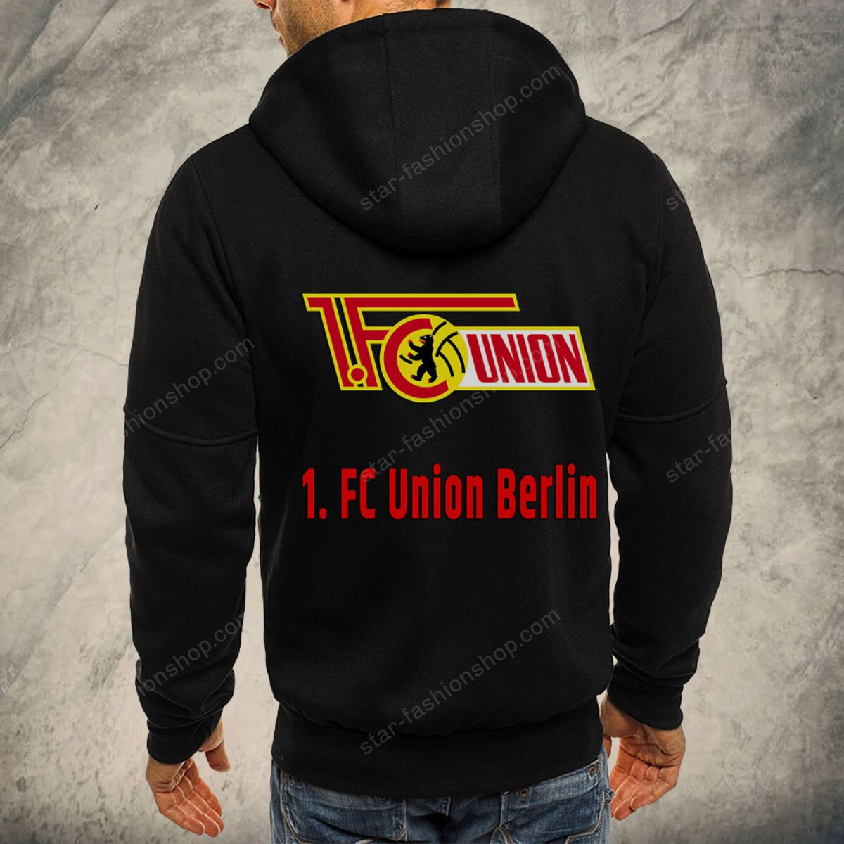 Union Berlin Kapuzensweatjacke – Bild 3