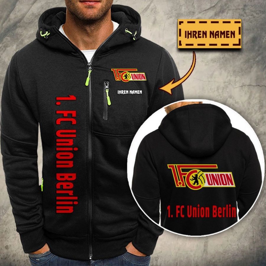 Union Berlin Kapuzensweatjacke – Bild 8