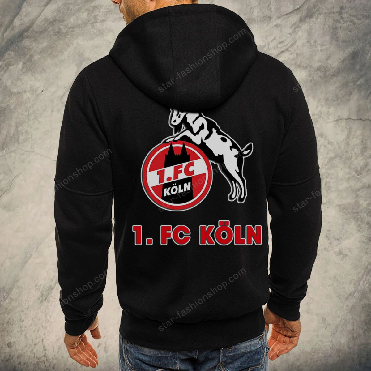 1. FC Köln Kapuzensweatjacke – Bild 3