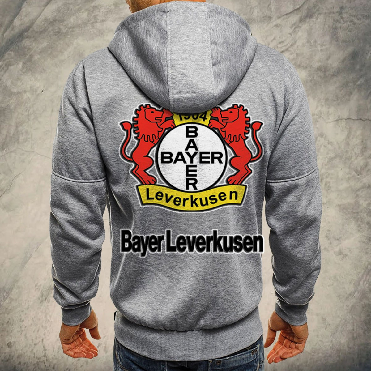 Bayer 04 Leverkusen Kapuzensweatjacke – Bild 7